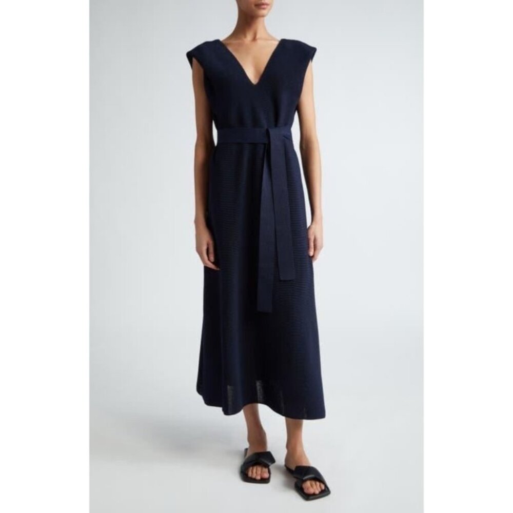 NEW CFCL WASHI NAVY SLEEVELESS DRESS SIZE 3/ US 10